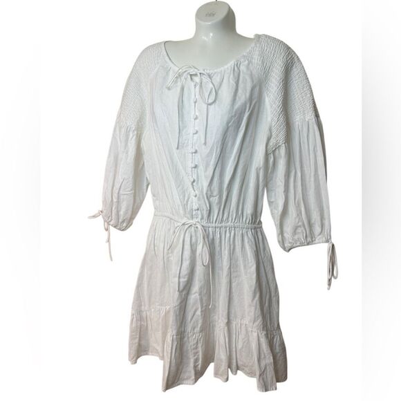 Sabo Skirt Anouk Dress in White - Picture 3 of 11